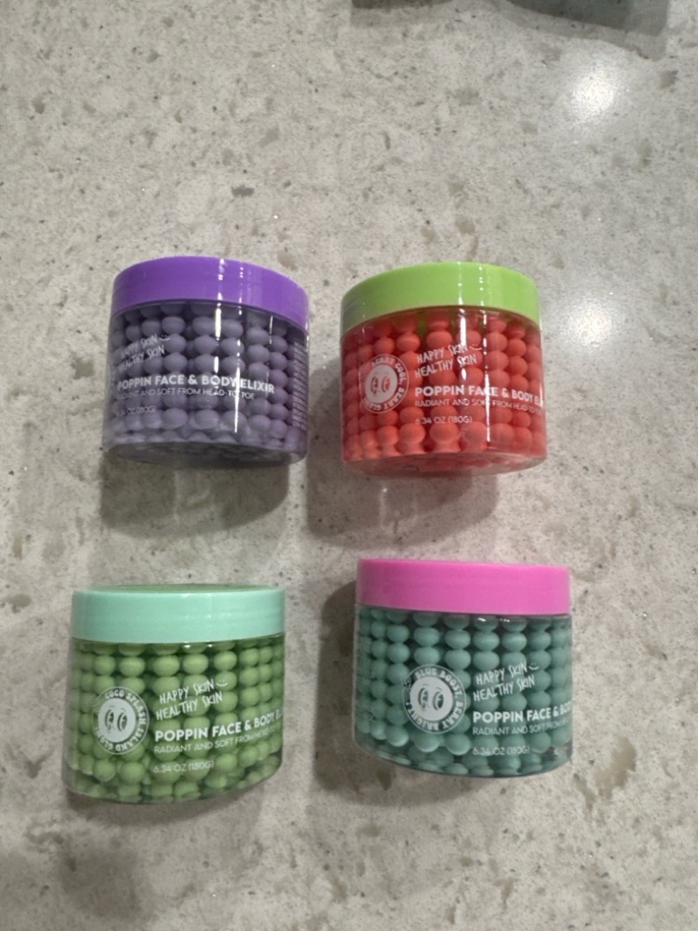 TikTok Viral Poppin Face & Body Elixir Bundle πππ₯₯π« Hydrating Glow Pods Set of 4 - Picture 3 of 5